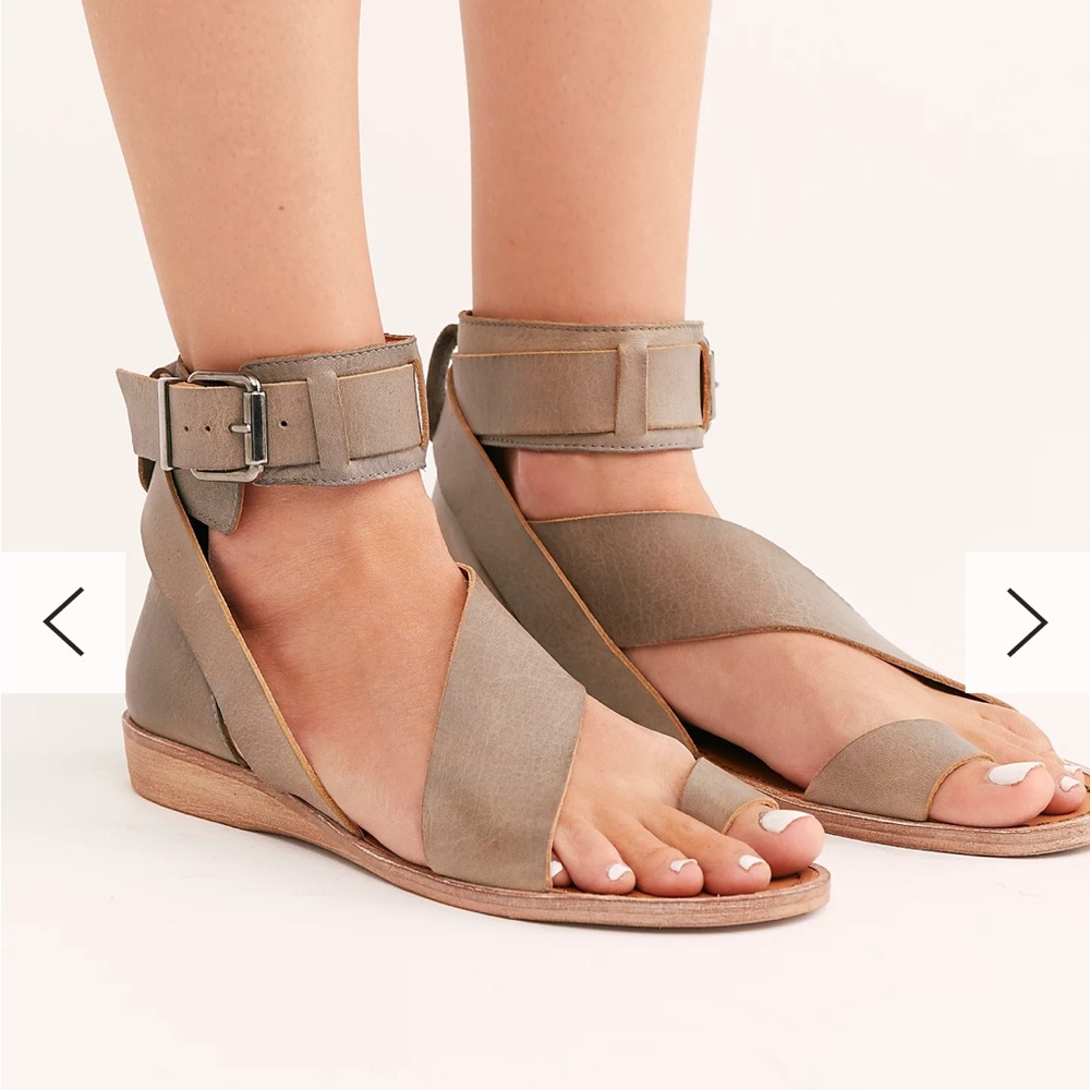 Free People Vale Boot Sandals. Not in original box. Good condition.